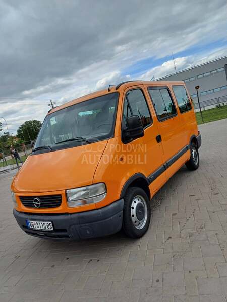 Opel Movano 2.5 DTI 9 sedišta