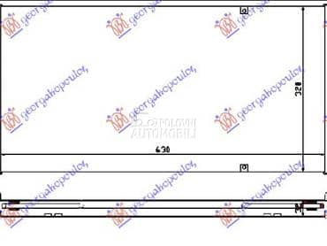 HLADNJAK MOTORA 1.6 8V/1.8... za Seat Ibiza od 1995. do 1997. god.