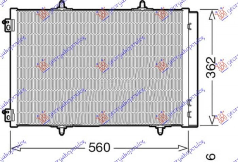 HLADNJAK KLIME 1.2 BENZIN -