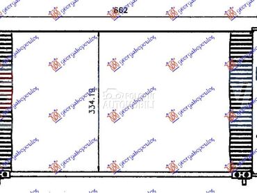 HLADNJAK KLIME (610x352x28) za Mitsubishi Carisma od 1996. do 2005. god.