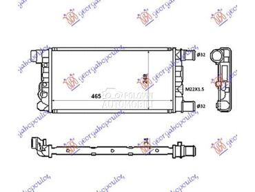 HLADNJAK MOTORA 0.9CC/1.1CC... za Fiat Seicento od 1998. do 2001. god.