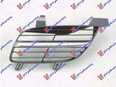 PVC MASKA HROM/CRNA -2002 Levo za Nissan Almera od 2000. do 2006. god.