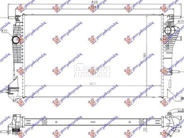 HLADNJAK MOTORA 2.0 TCE... za Renault Megane od 2010. do 2014. god.