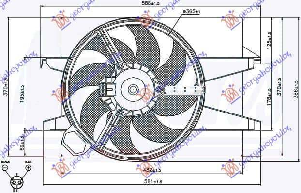 VENTILATOR KOMPLET...