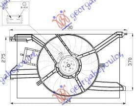 VENTILATOR KOMPLET (BENZIN)