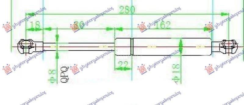 AMORTIZER GEPEK VRATA...