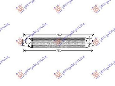 HLADNJAK INTERKULERA 2.0... za Chevrolet Captiva od 2007. do 2012. god.