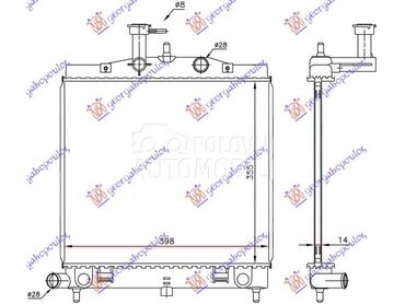 HLADNJAK MOTORA... za Kia Picanto od 2008. do 2011. god.