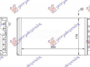 GREJAC KABINE za Lancia Zeta od 1994. do 2002. god.