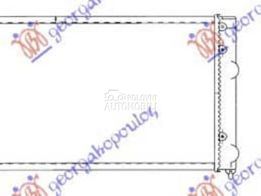 HLADNJAK MOTORA 1.6 (52x32) za Volkswagen Golf 3 od 1992. do 1998. god.