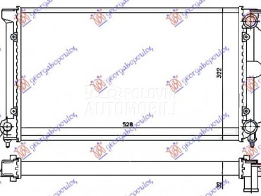 HLADNJAK MOTORA... za Volkswagen Jetta od 1979. do 1983. god.