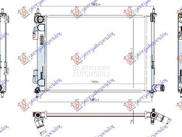 HLADNJAK MOTORA 1.2/1.4... za Kia Stonic za 2017. god.
