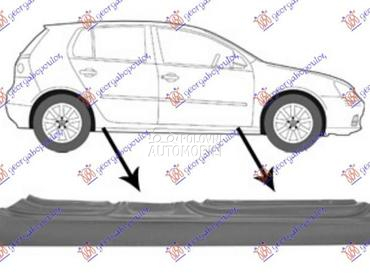 SAJTNA 5 VRATA Desno za Volkswagen Golf 5 od 2004. do 2008. god.