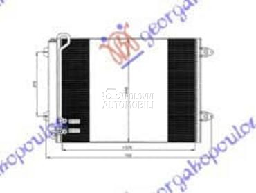 HLADNJAK KLIME 1.6 16v... za Volkswagen Passat CC za 2012. god.