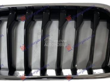 PVC MASKA HROM/CRNA Levo za BMW X2 od 2017. do 2023. god.