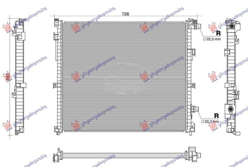 HLADNJAK MOTORA DODATNI...