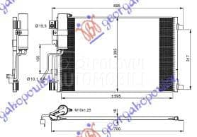HLADNJAK KLIME 1.5 DCi...