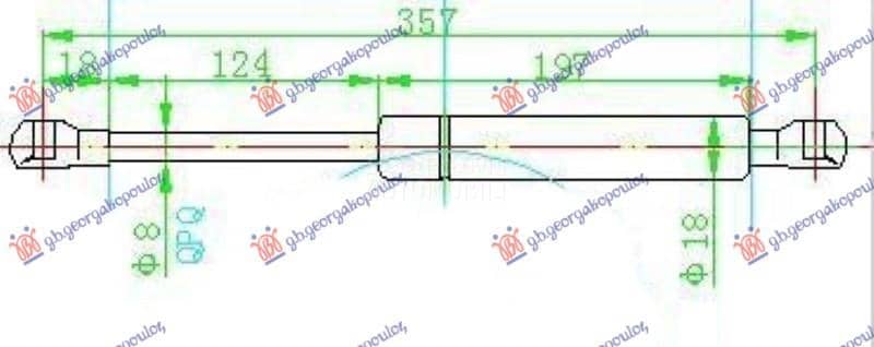 AMORTIZER HAUBE 350 njutna