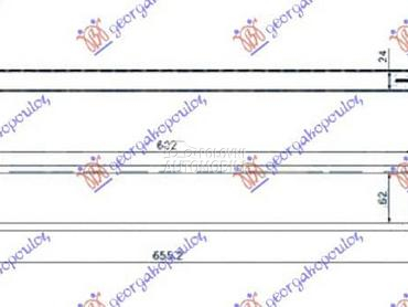 HLADNJAK MOTORA DODATNI... za Toyota Prius od 2009. do 2012. god.