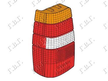 STAKLO STOP LAMPE Levo za Fiat Fiorino od 1991. do 1997. god.