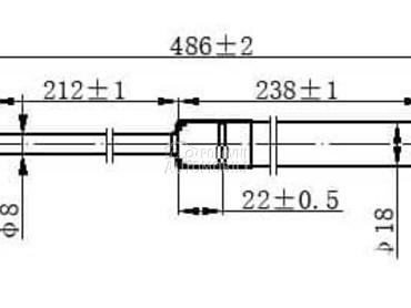 AMORTIZER GEPEK VRATA 3... za Audi A1 od 2010. do 2014. god.