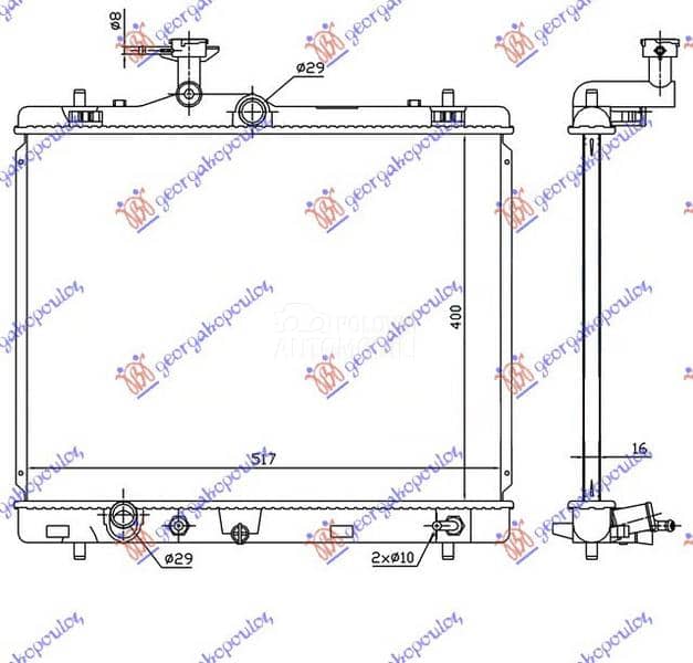 HLADNJAK MOTORA 1.2 BENZIN...