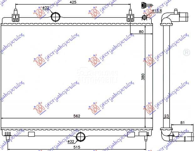 HLADNJAK MOTORA 1.6...