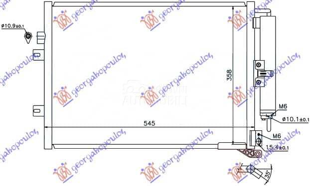 HLADNJAK KLIME 1.5 DCi (510...