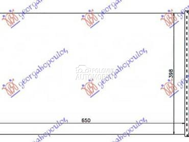 HLADNJAK MOTORA... za Mercedes Benz V Klasa od 2004. do 2010. god.