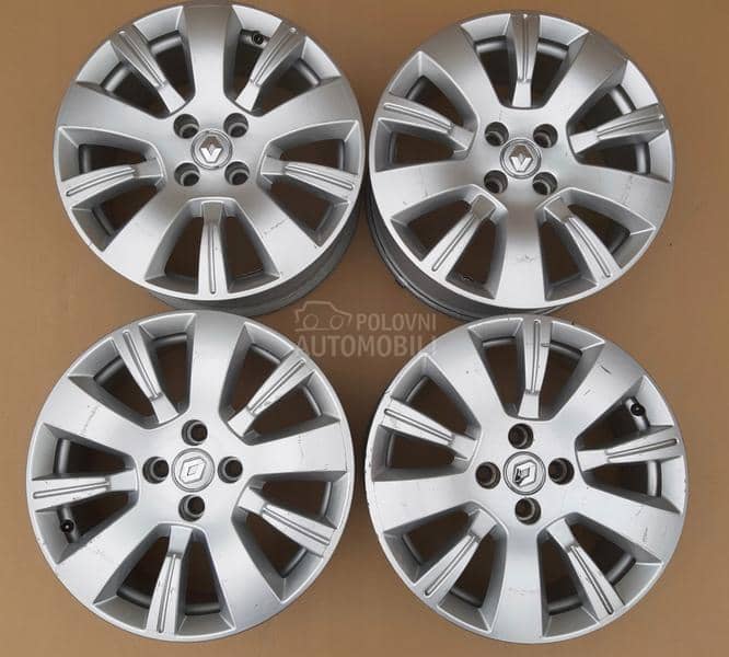 Aluminijumske felne captur clio 16" 4 x 100