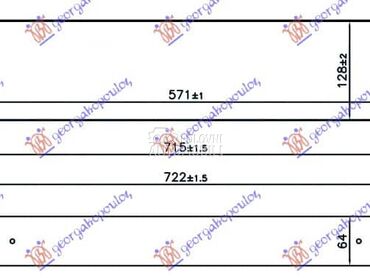 HLADNJAK INTERKULERA 1.6 TURBO za Opel Corsa E od 2015. do 2019. god.
