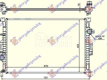 HLADNJAK MOTORA ZA SVE... za Volvo V70 od 2007. do 2013. god.