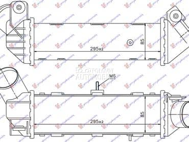 HLADNJAK INTERKULERA 1.8T... za Volkswagen Polo od 1995. do 2002. god.