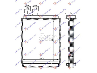 GREJAC KABINE za Citroen DS3 za 2016. god.