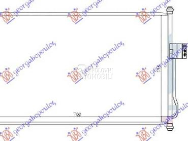 HLADNJAK KLIME 2.5/3.0 TD... za Isuzu D-Max od 2020. do 2024. god.
