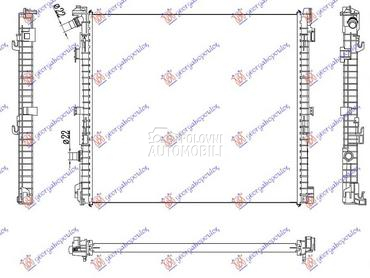 HLADNJAK MOTORA DODATNI... za BMW X3 od 2017. do 2021. god.