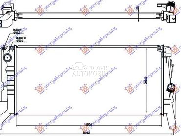 HLADNJAK MOTORA ZA SVE... za MINI Countryman od 2016. do 2021. god.