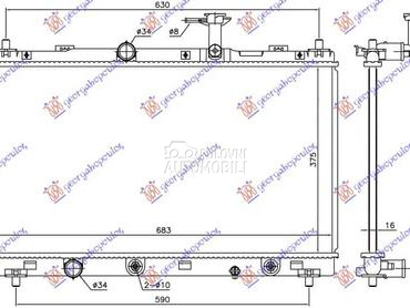 HLADNJAK MOTORA 1.6 16v za Suzuki Vitara od 2015. do 2019. god.