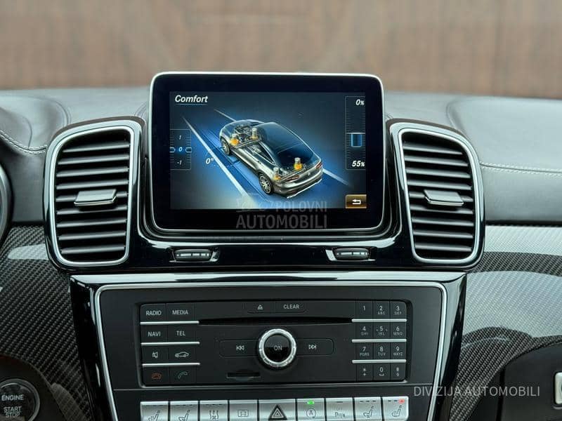 Mercedes Benz GLE 63 AMG S/Coupe/Pano/360