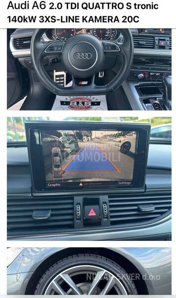 Audi A6 2.0/3xSLINE/QUATTRO/