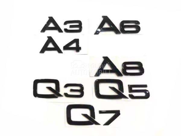 Znak natpis Q5 crni