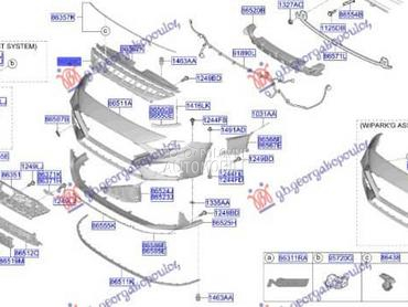 SINA PREDNJEG BRANIKA... za Hyundai i30 za 2020. god.