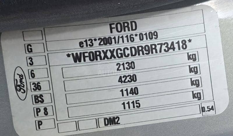 Ford Kuga OVAKVA NEMA