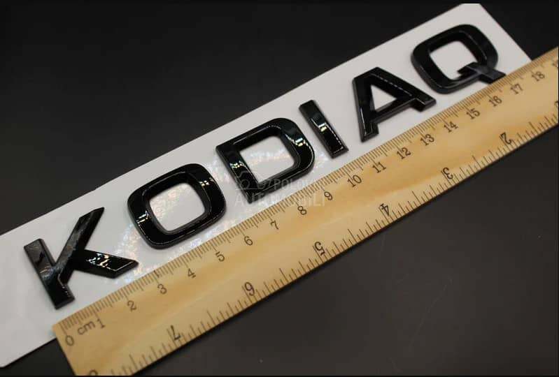 Znak natpis Kodiaq
