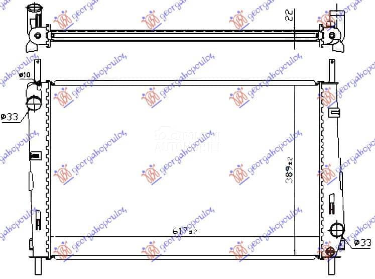 HLADNJAK MOTORA 1.8/2.0...