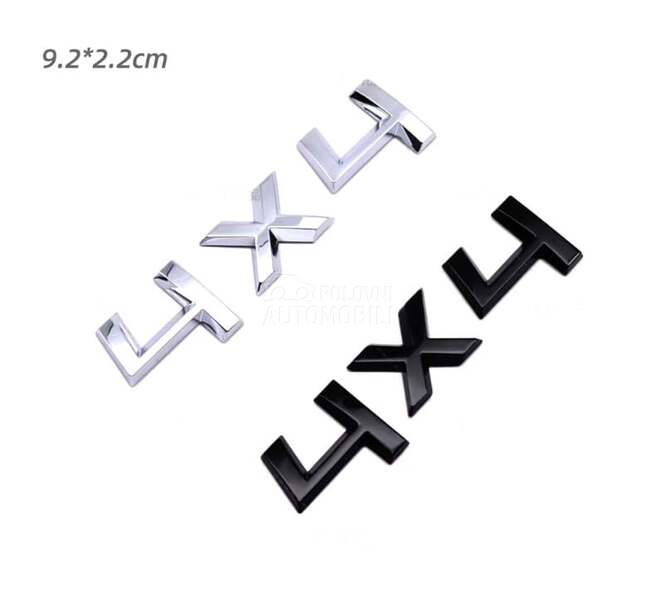 Znak natpis 4x4
