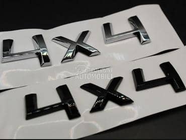 Znak natpis 4x4 za Škoda Ostalo