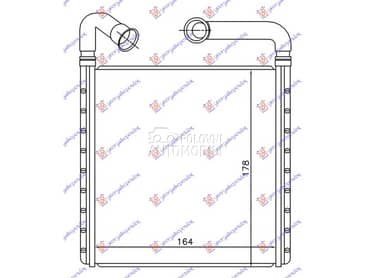 GREJAC KABINE za Volkswagen Tiguan od 2016. do 2020. god.