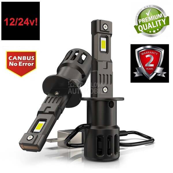 Led Sijalice H1 SET CSP chip 12/24v