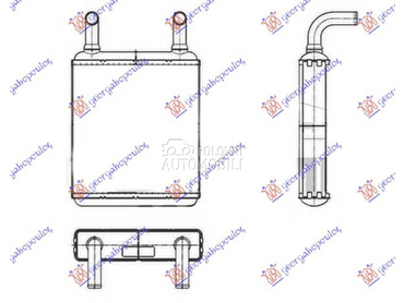 GREJAC KABINE (ZADNJI)... za Mercedes Benz V Klasa od 2004. do 2010. god.